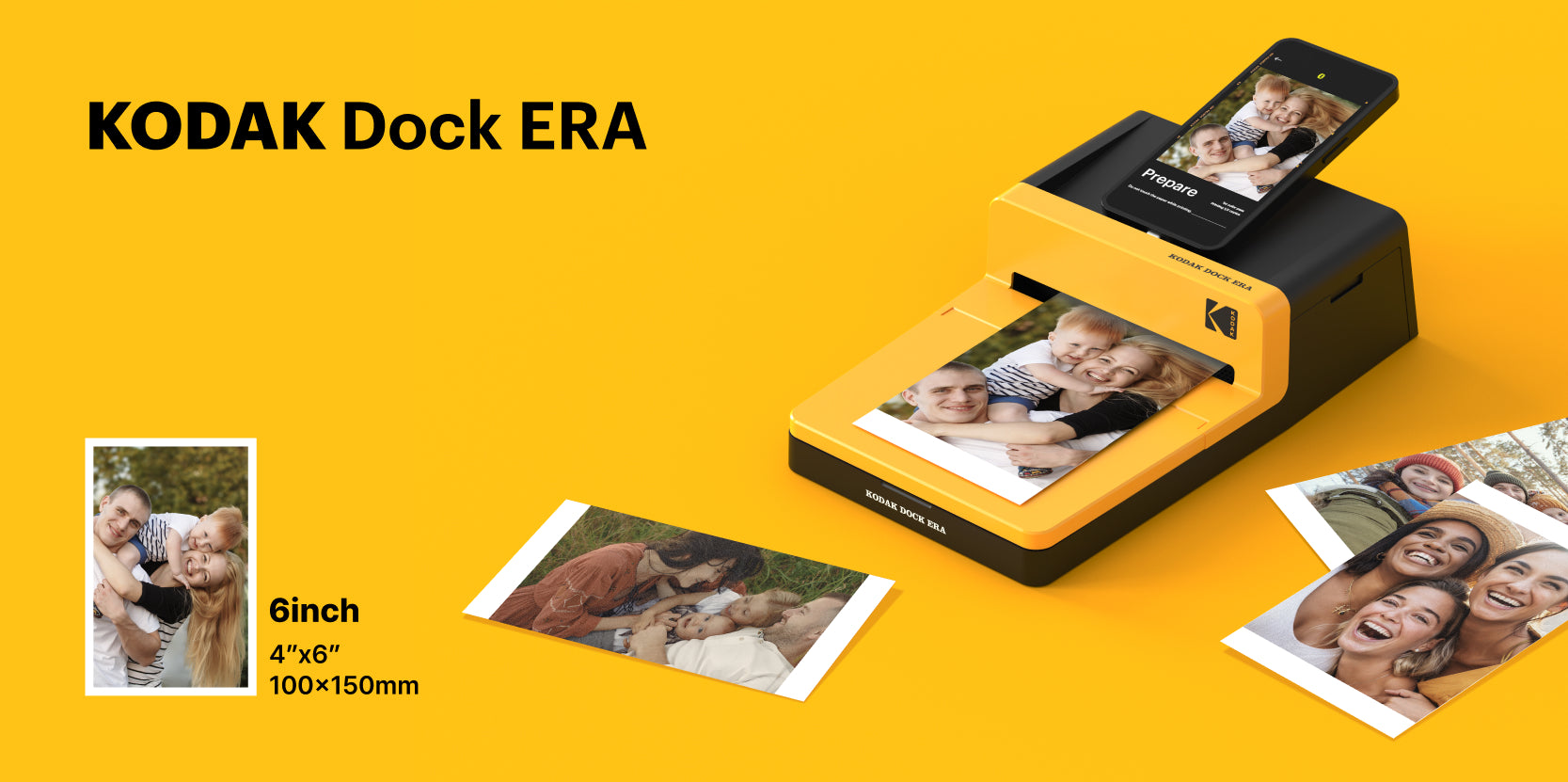 KODAK Dock Era 4x6 Inch D600 Photo Printer