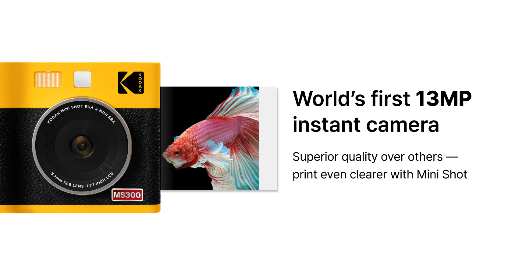 KODAK Mini Shot 3 Era 3x3 Inch MS300 38 Sheet Bundle