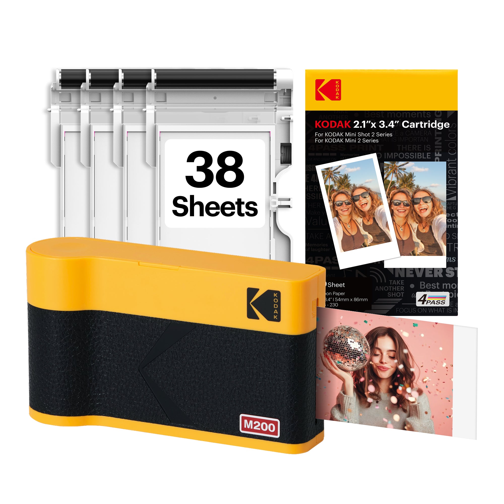 KODAK Mini 2 ERA 2.1x3.4 Inch M200 38 Sheet Bundle
