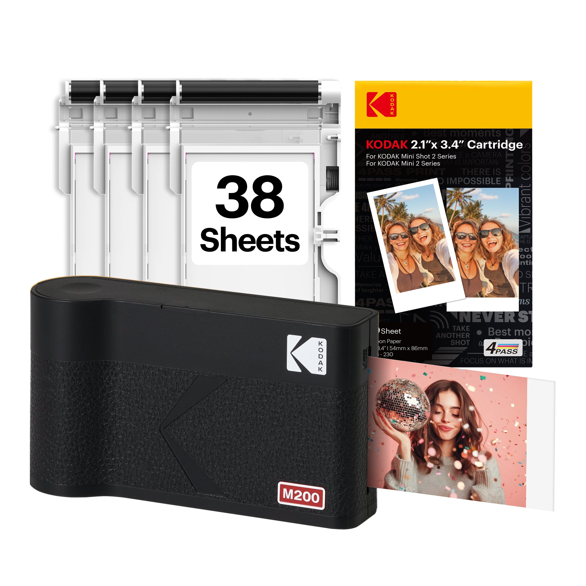 KODAK Mini 2 ERA 2.1x3.4 Inch M200 38 Sheet Bundle