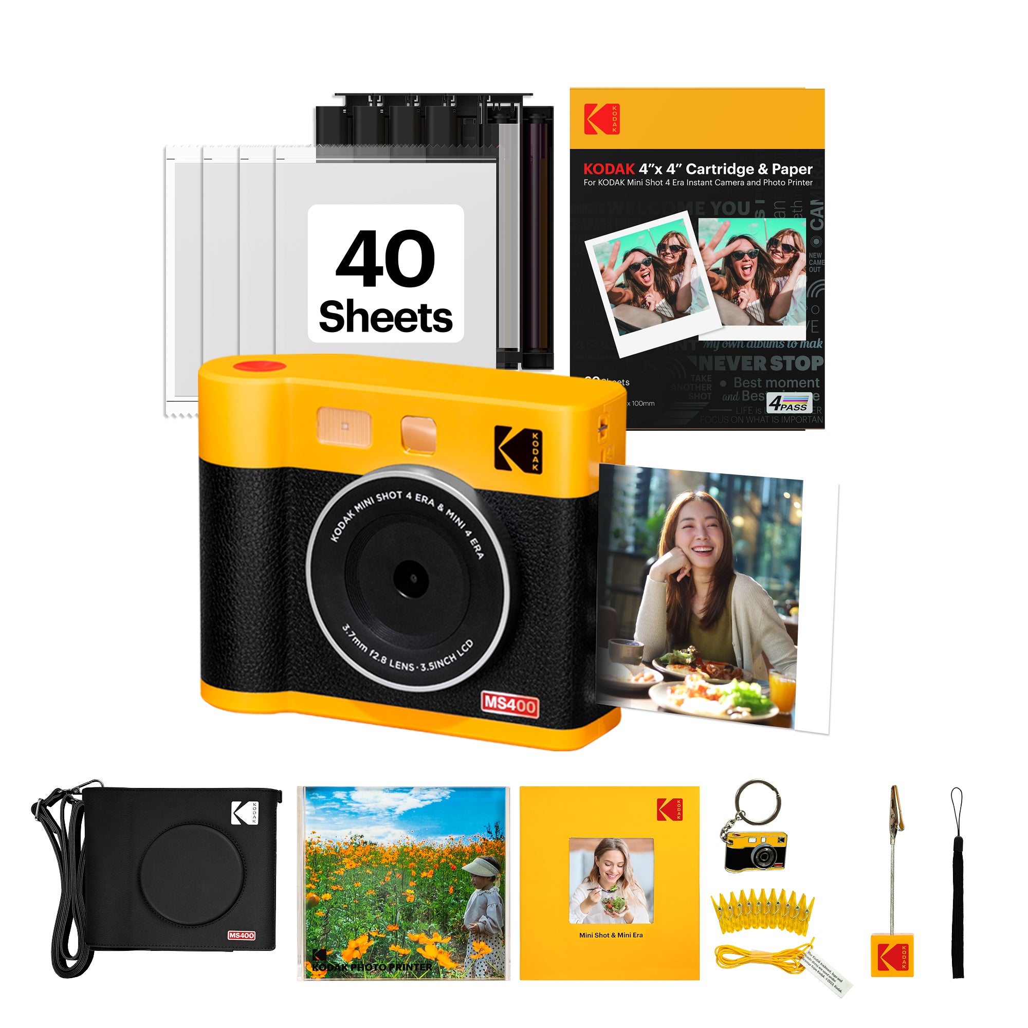 KODAK Mini Shot 4 Era MS400 Gift Bundle