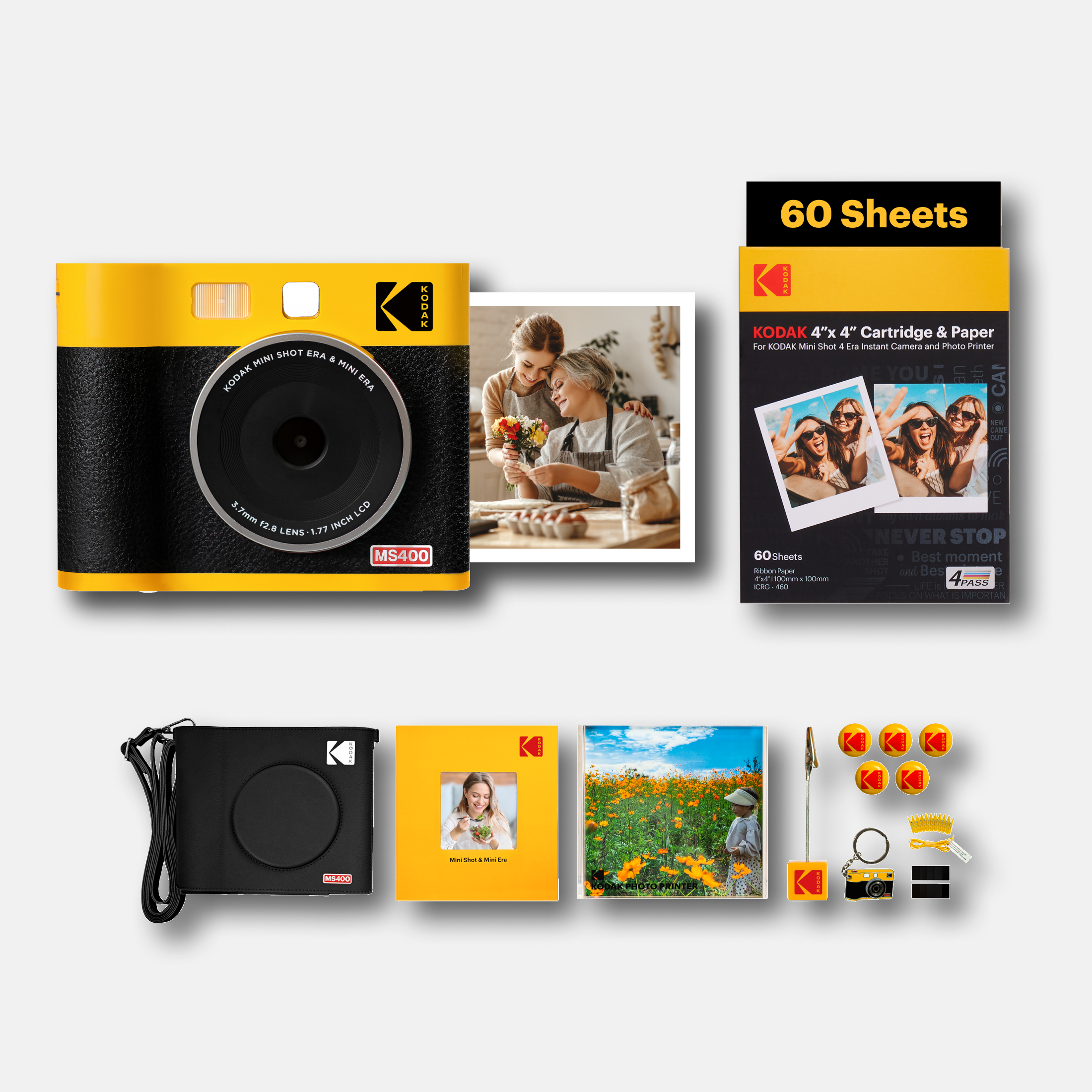 KODAK Mini Shot 4 Era MS400 Gift Bundle