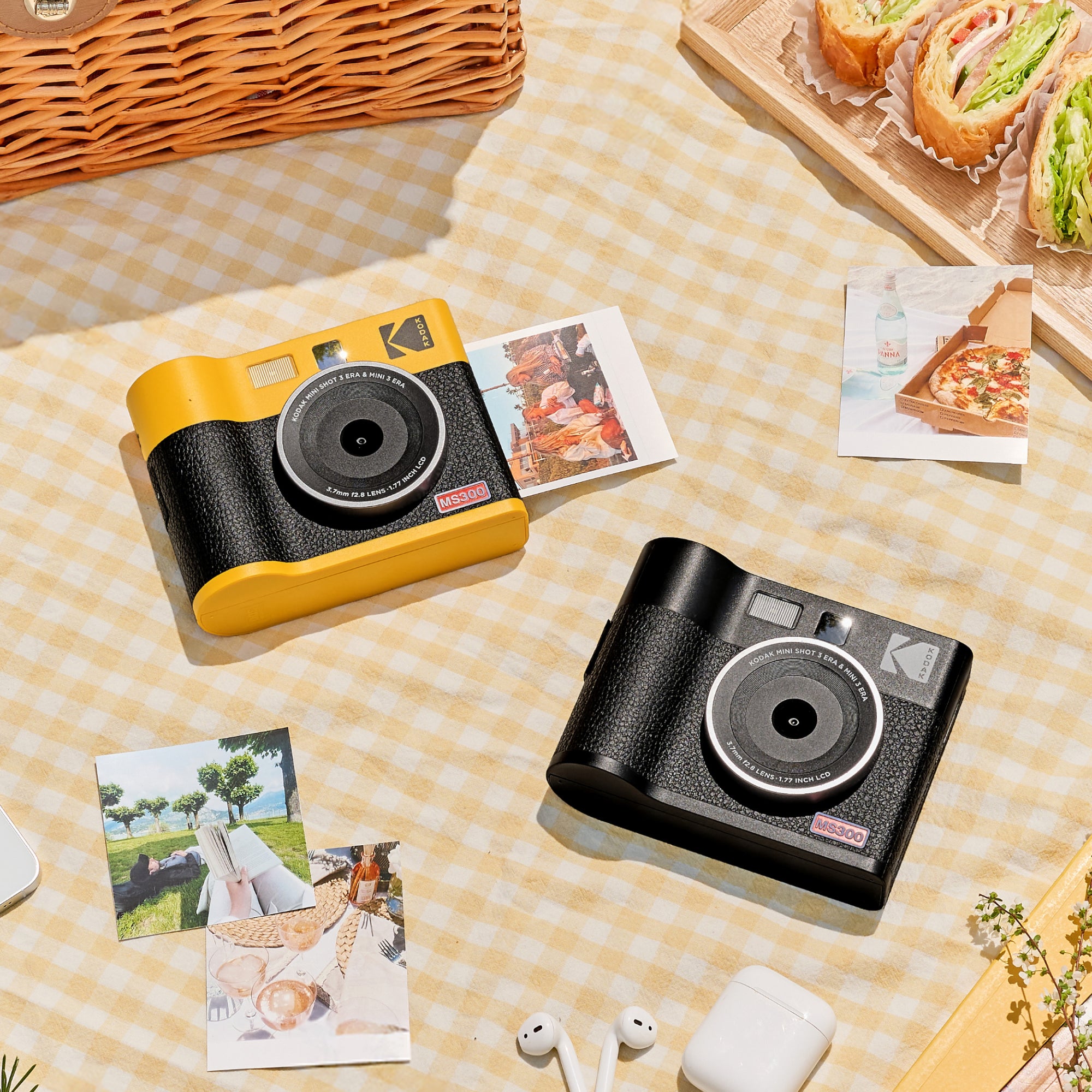 KODAK Mini Shot 3 Era 3x3 Inch MS300 38 Sheet Bundle