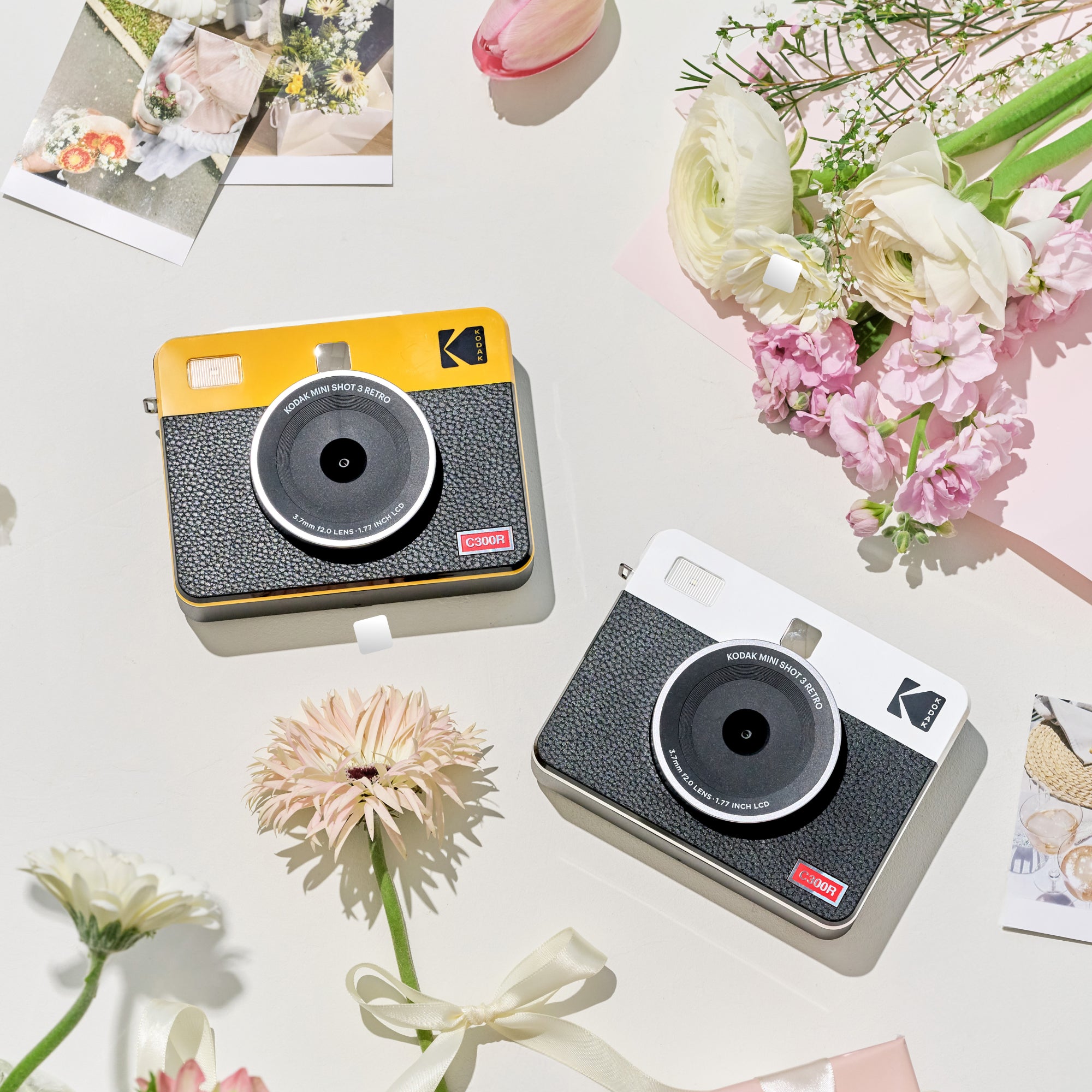 KODAK Mini Shot 3 Retro 3x3 Inch C300R 38 Sheet Gift Bundle